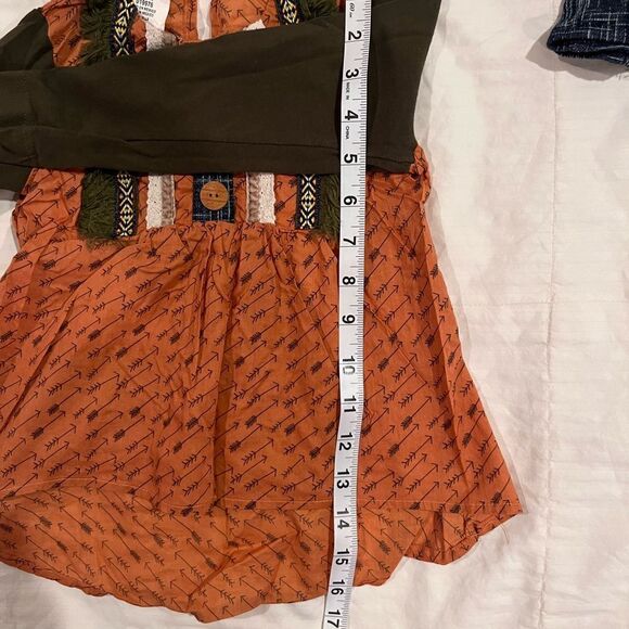 Girls Peaches N Cream Girls Fall Two Piece Set Size 3-4 - Picture 7 of 11